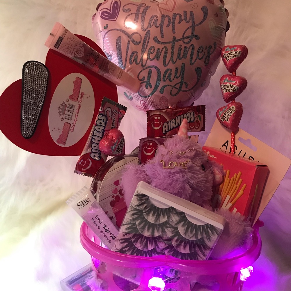 “Be Mine” Valentine’s Basket